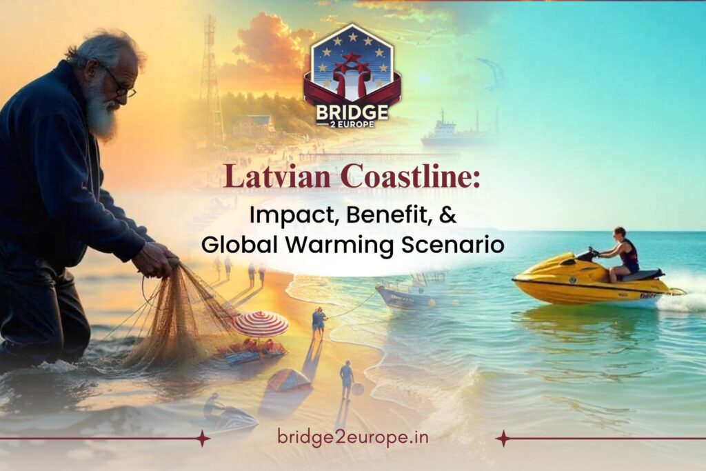 Latvian Coastline and Global Warming